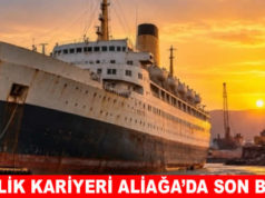Tarihi gemi Funcha sökülmek üzere Aliağaya satıldı