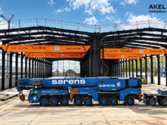 AKELCRANE, Norden Shipyard için Hollandada vinç sistemi kurdu